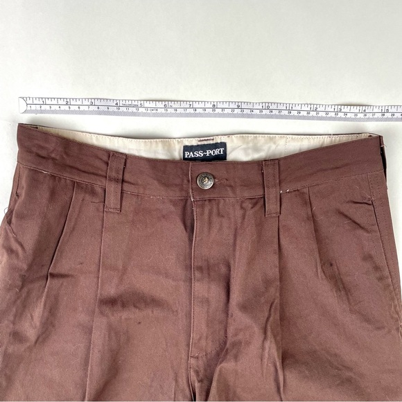 Passport Men's Brown Pants - Picture 4 of 6